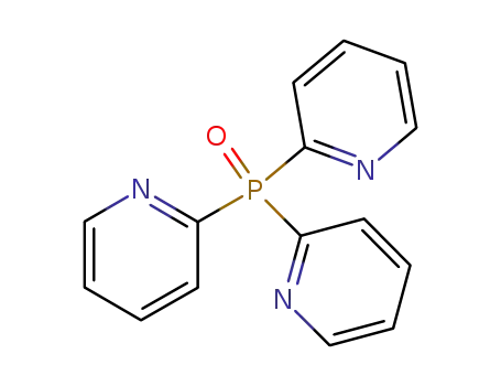 Molecular Structure of 26437-49-0 (Pyridine, 2,2',2''-phosphinylidynetris-)