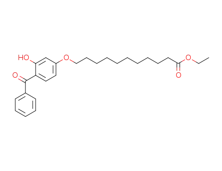 ethyl 11-(4-benzoyl-3-hydroxyphenoxy)undecanoate