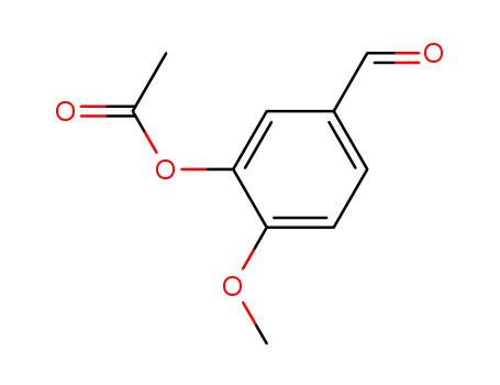 Benzaldehyde, 3-(acetyloxy)-4-methoxy-