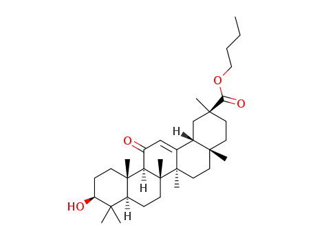 butyl 3β-hydroxy-11-oxo-olean-12-en-30-oate