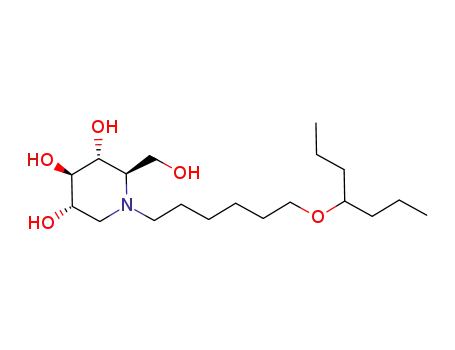 (2R,3R,4R,5S)-1-(6-(heptan-4-yloxy)hexyl)-2-(hydroxymethyl)piperidine-3,4,5-triol