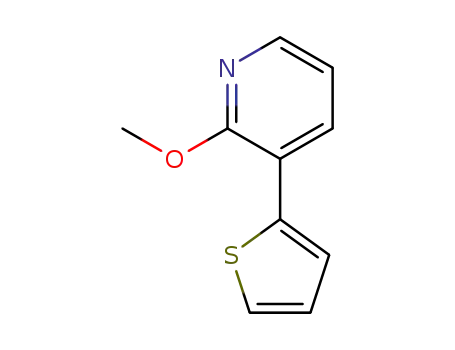 2-methoxy-3-(2-thienyl)pyridine