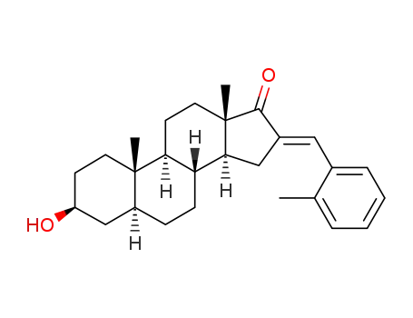 (E)-16-(2-methylphenyl)methylidene-trans-androsterone