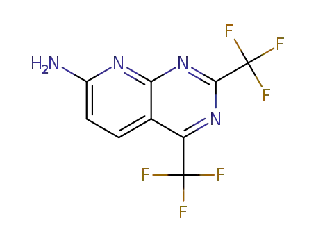 2,4-bis(trifluoromethyl)pyrido[2,3-d]pyrimidin-7-amine