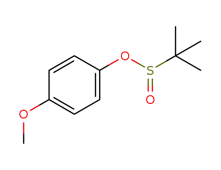 4-methoxyphenyl 2-methylpropane-2-sulfinate