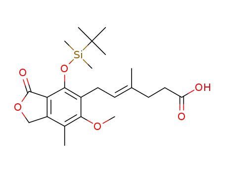 (E)-6-(4-tert-butyldimethylsilyloxy-6-methoxy-7-methyl-3-oxo-1,3-dihydroisobenzofuran-5-yl)-4-methylhex-4-enoic acid