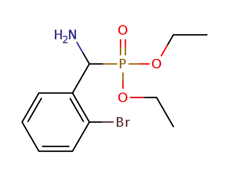 α-O,O'-diethyl amino(2-bromophenyl)methylphosphonate