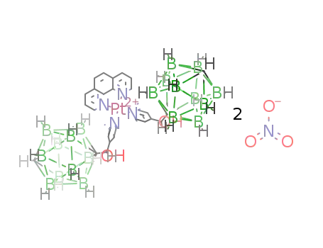 [Pt((S)-(1,12-closo-carboran-1-yl)pyrid-4-ylmethanol)2(1,10-phenanthroline)](NO3)2