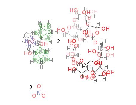 [Pt((R)-(1,7-closo-carboran-1-yl)pyrid-3-ylmethanol)2(1,10-phenanthroline)(β-cyclodextrin)2](NO3)2