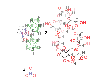 [Pt((S)-(1,7-closo-carboran-1-yl)pyrid-3-ylmethanol)2(1,10-phenanthroline)(β-cyclodextrin)2](NO3)2