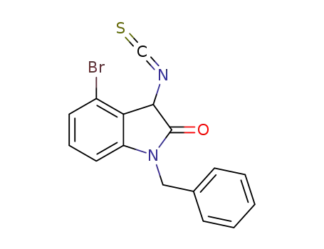 1-benzyl-4-bromo-3-isothiocyanatoindolin-2-one