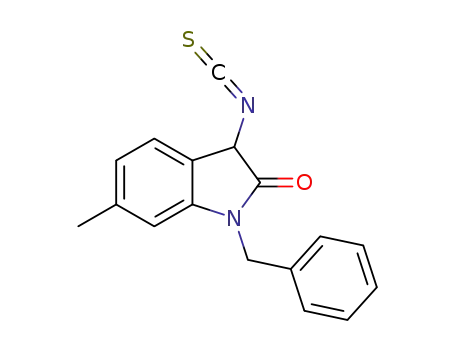 1-benzyl-3-isothiocyanato-6-methylindolin-2-one