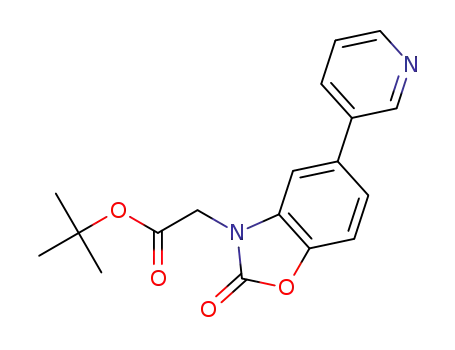tert-butyl [2-oxo-5-(pyridin-3-yl)-1,3-benzoxazol-3(2H)-yl]acetate