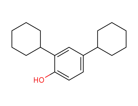Molecular Structure of 35406-29-2 (DICYCLOHEXYLPHENOL)