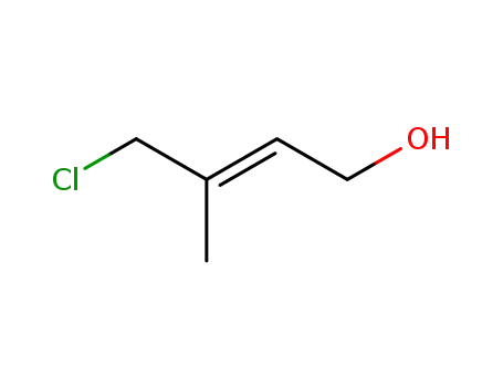 Molecular Structure of 53170-97-1 (4-Chloro-3-methylbut-2-en-1-ol)
