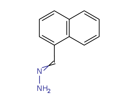 Molecular Structure of 16430-29-8 (1-Naphthalenecarboxaldehyde, hydrazone)