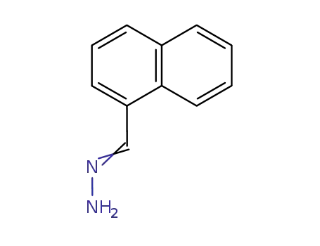 Molecular Structure of 16430-29-8 (1-Naphthalenecarboxaldehyde, hydrazone)