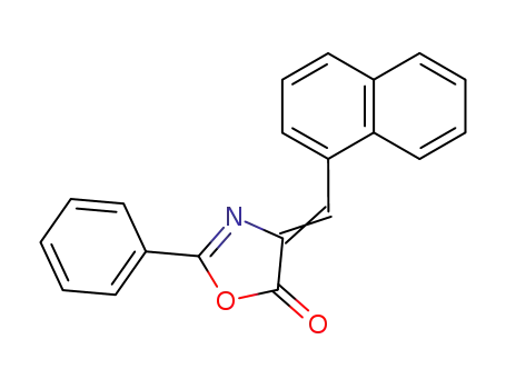 4-naphthalen-1-ylmethylene-2-phenyl-4H-oxazol-5-one