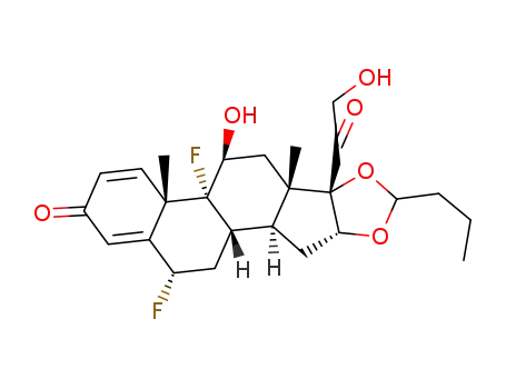 (1S,2S,4R,8S,9S,11S,12R,13S,19S)-12,19-difluoro-11-hydroxy-8-(2-hydroxyacetyl)-9,13-dimethyl-6-propyl-5,7-dioxapentacyclo[10.8.0.02,9.04,8.013,18]icosa-14,17-dien-16-one