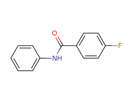 Molecular Structure of 366-63-2 (4-Fluorobenzanilide)
