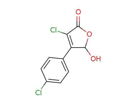3-chloro-4-(4-chlorophenyl)-5-hydroxyfuran-2(5H)-one