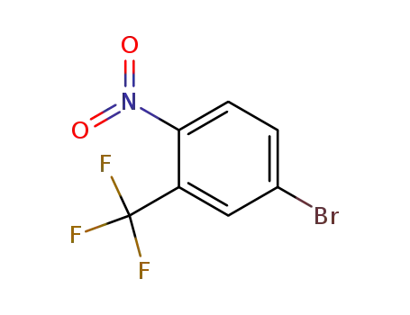 Molecular Structure of 344-38-7 (5-Bromo-2-nitrobenzotrifluoride)