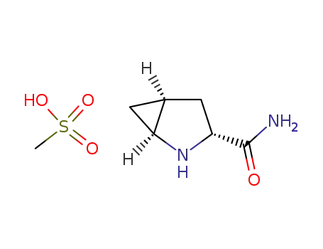 D-trans-4,5-methanoprolineamide methanesulfonic acid salt