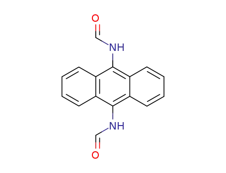 Molecular Structure of 10303-96-5 (Formamide,N,N'-9,10-anthracenediylbis-)