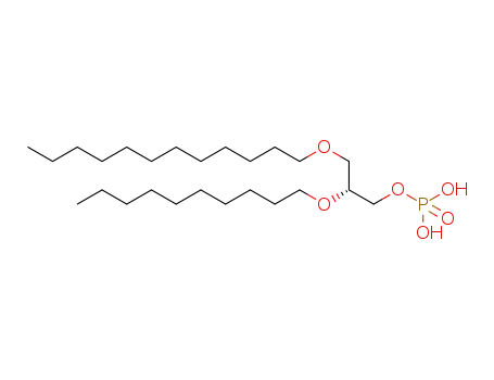 phosphoric acid-(2R-decyloxy-3-dodecyoxo)propyl ester