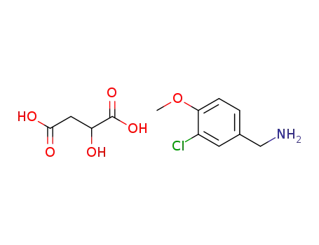 (3-chloro-4-methoxyphenyl)methanamine malate