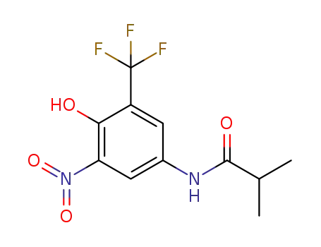 N-[4-hydroxy 3-nitro-5-(trifluoromethyl)phenyl]-2-methylpropanamide