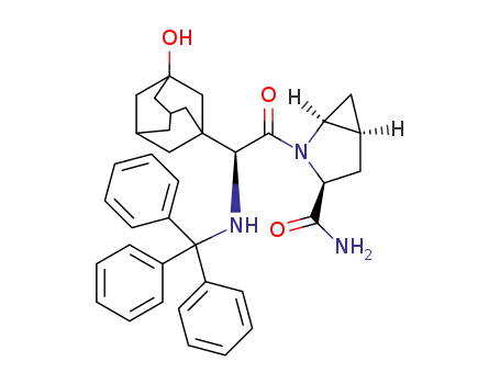 (1S,3S,5S)-2-[(2S)-2-triphenylmethylamino-2-(3-hydroxyadamantan-1-yl)acetyl]-2-azabicyclo[3.1.0]hexane-3-carboxamide