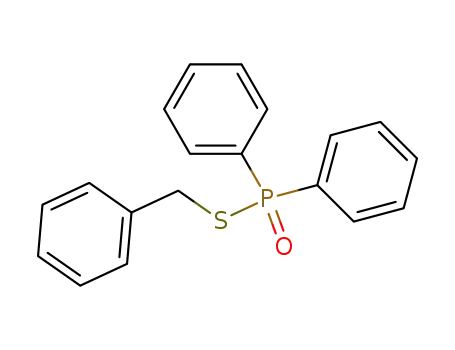 diphenylphosphinothioic acid S-benzyl ester