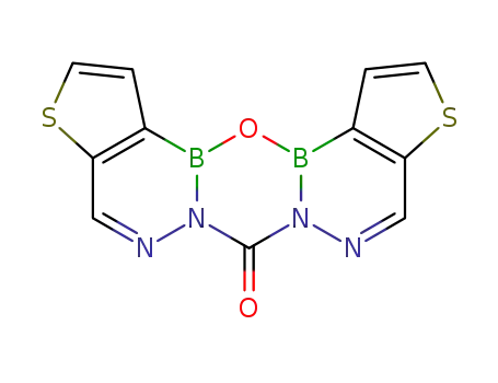 bisthieno[3’,2’:4,5][1,2,3]diazaborinino[3,2-b:2’,3’-e][1,3,5,2,6]oxadiazadiborinin-7-one
