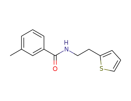 [2-(2-thienyl)ethylamino](m-tolyl)formaldehyde