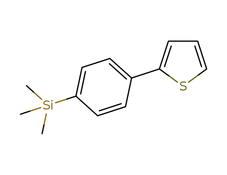 [4-(2-thienyl)phenyl](trimethyl)silane