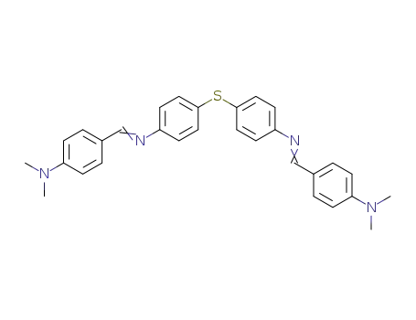 4,4'-(((thiobis(4,1-phenylene))bis(azanylylidene))bis(methanylylidene))bis(N,N-dimethylaniline)