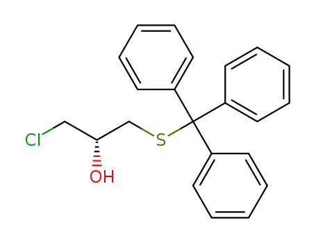 (S)-1-chloro-3-(tritylthio)propan-2-ol