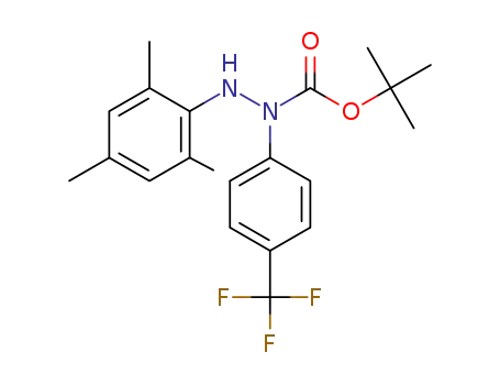 tert-butyl 2-(2,4,6-trimethylphenyl)-1-(4-trifluoromethylphenyl)hydrazinecarboxylate