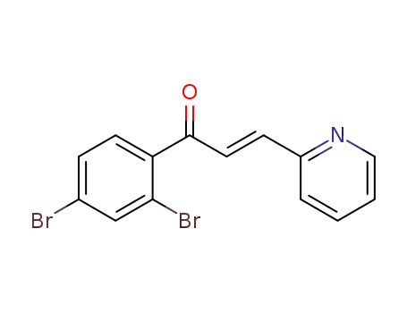 (E)-1-(2,4-dibromophenyl)-3-(pyridin-2-yl)prop-2-en-1-one