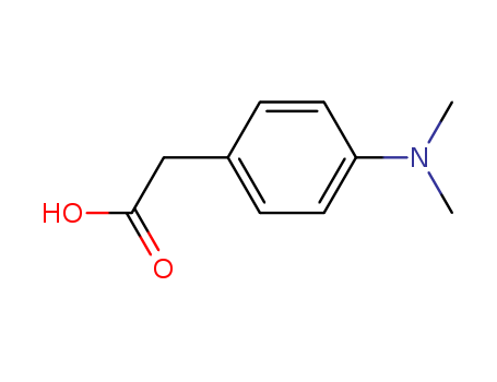 2-(4-(dimethylamino)phenyl)acetic acid cas no. 17078-28-3 97%