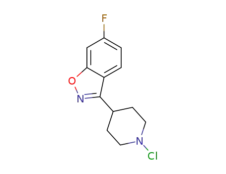 3-(1-chloropiperidin-4-yl)-6-fluoro benzisoxazole