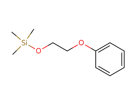 Molecular Structure of 16654-47-0 ((2-Phenoxyethoxy)trimethylsilane)