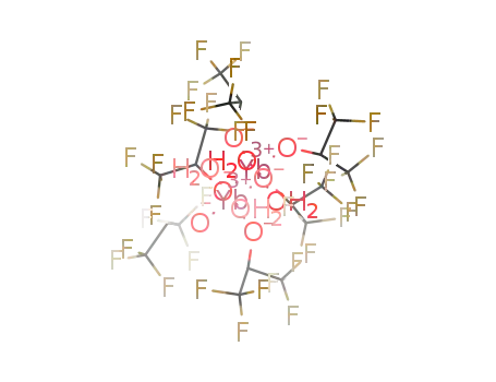 [cis-(H2O)2(1,1,1,3,3,3-hexafluoro-iso-propoxide)2Yb(μ-1,1,1,3,3,3-hexafluoro-iso-propoxide)]2