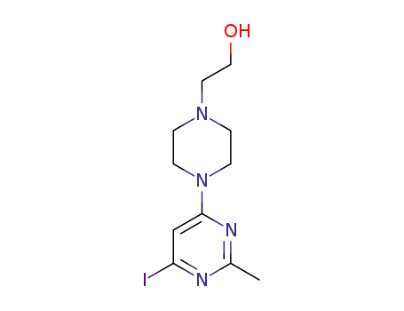 2-(4-(6-iodo-2-methylpyrimidin-4-yl)piperazin-1-yl)ethanol