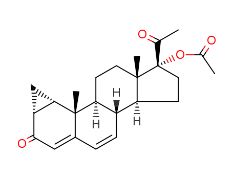 17α-hydroxy-1α,2α-methylenpregna-4,6-diene-3,20-dione-17-acetate(2701-50-0)