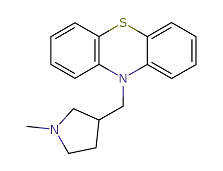 10-[(1-methylpyrrolidin-3-yl)methyl]phenothiazine/ 1982-37-2