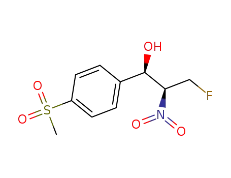 (1R,2S)-3-fluoro-1-(4-(methylsulfonyl)phenyl)-2-nitropropan-1-ol
