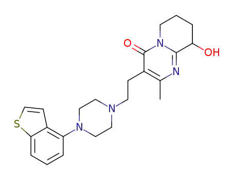 3-(2-(4-(benzo[b]thiophen-4-yl)piperazin-1-yl)ethyl)-9-hydroxy-2-methyl-6,7,8,9-tetrahydro-4H-pyrido[1,2-a]pyrimidin-4-one