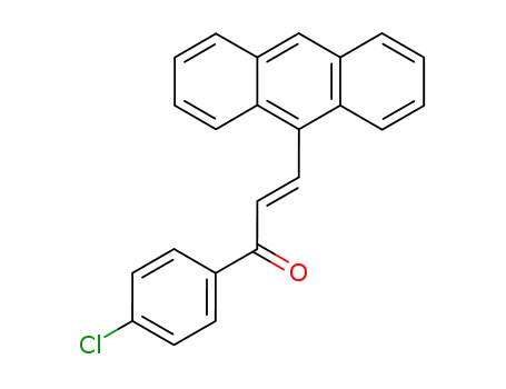 (E)-3-(anthracen-10-yl)-1-(4-chlorophenyl)prop-2-en-1-one